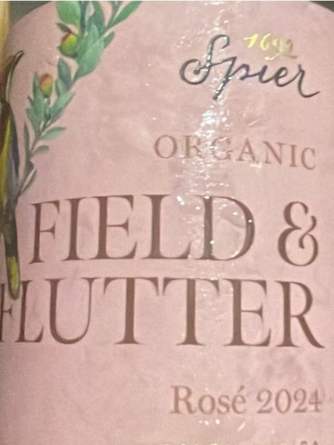 Organic Field and Flutter Rosé
