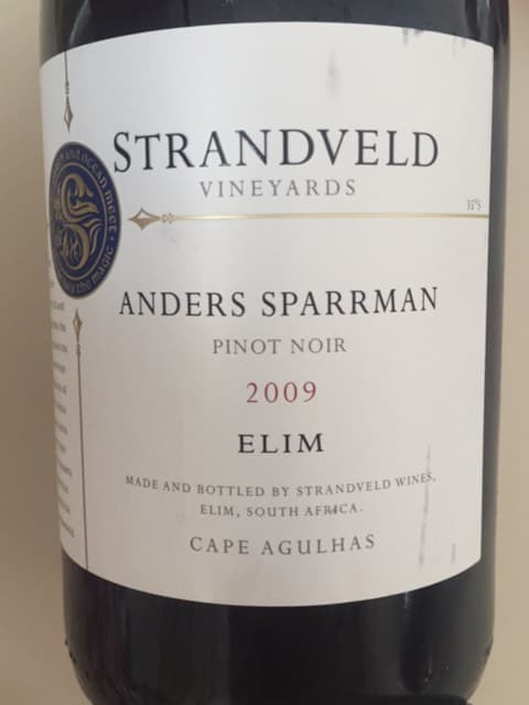 Anders Sparrman Pinot Noir