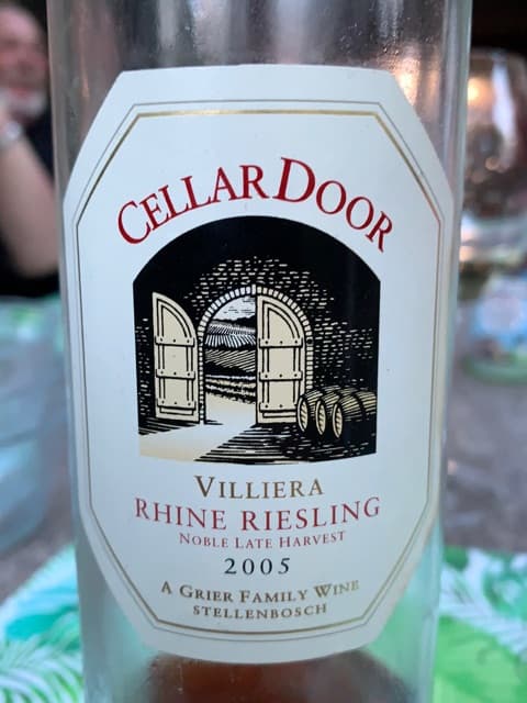 Cellar Door Noble Late Harvest Rhine Riesling