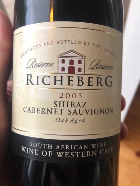 Richeberg Reserve Cabernet Sauvignon - Shiraz