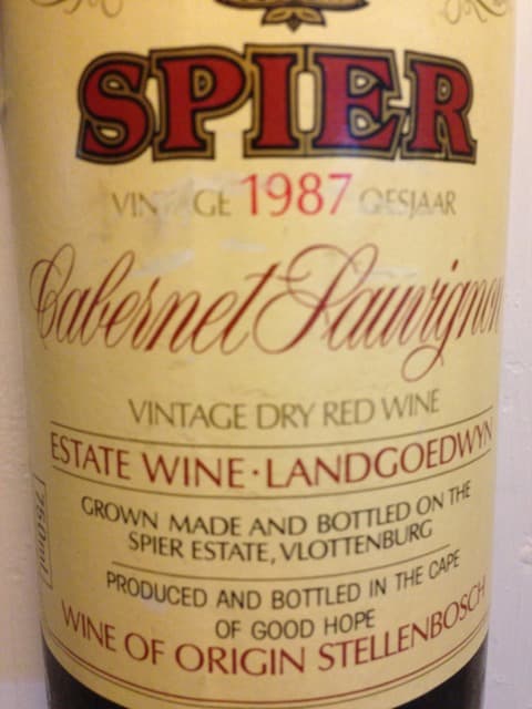 Landgoedwyn Cabernet Sauvignon