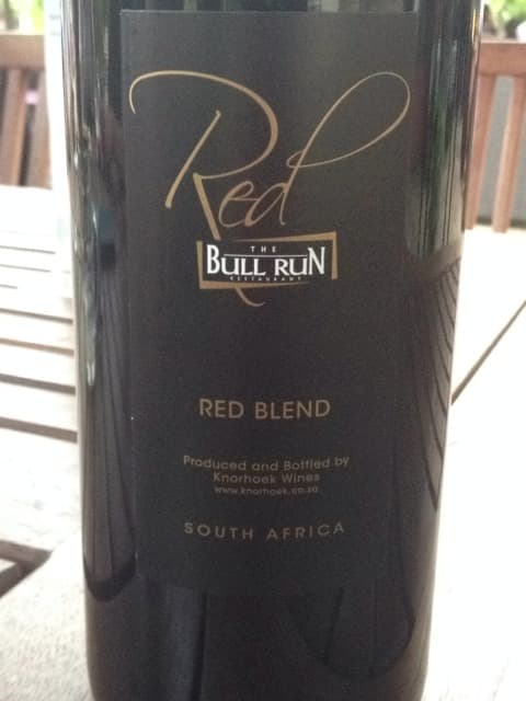 The Bull Run Red Blend