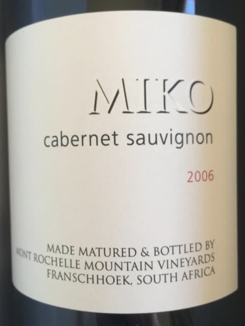 Miko Cabernet Sauvignon