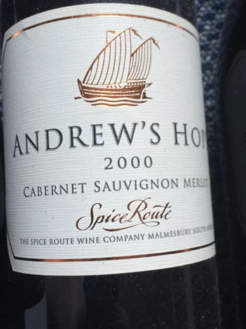 Andrew's Hope Cabernet Sauvignon - Merlot