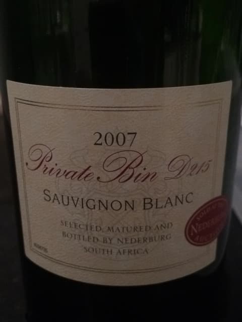 Private Bin D215 Sauvignon Blanc