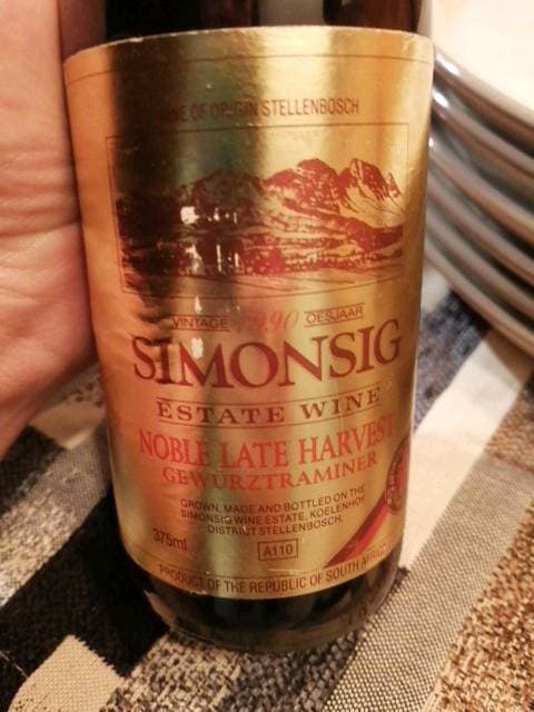 Noble Late Harvest Gewürztraminer