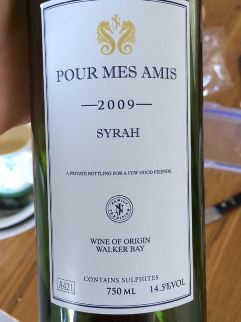 Pour Mes Amis Syrah