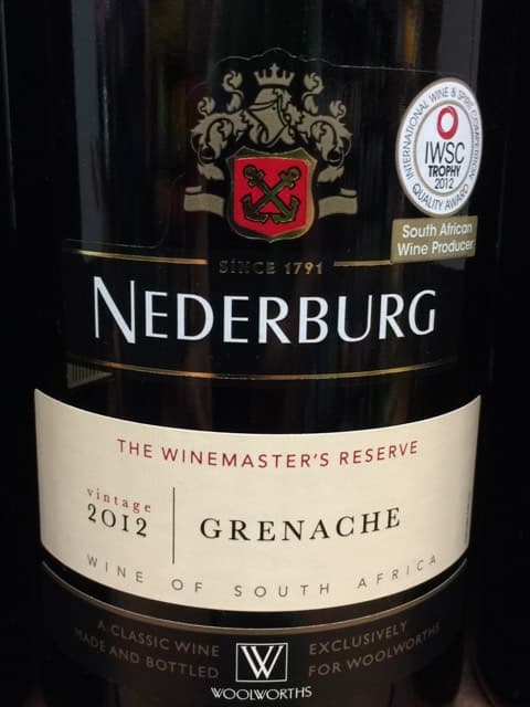 The Winemaster's Grenache