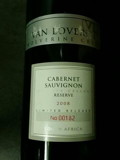 Reserve Cabernet Sauvignon