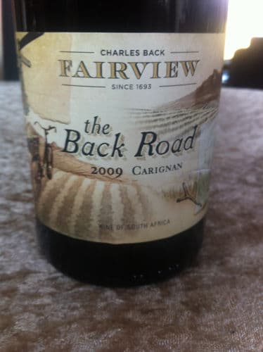 The Back Road Carignan