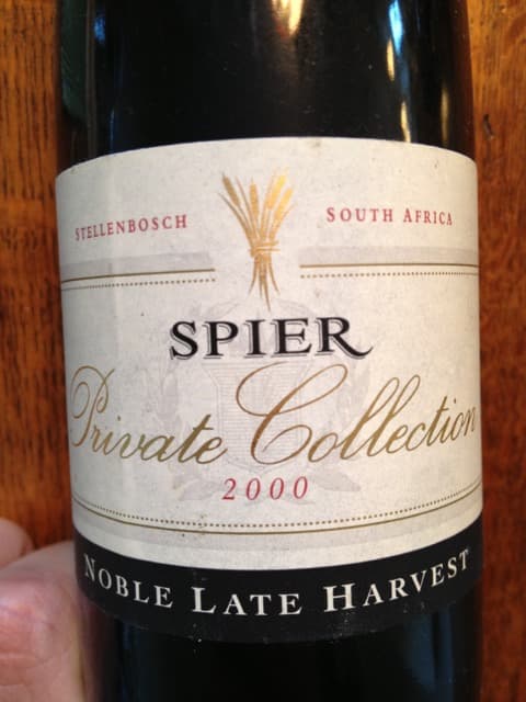 Private Collection Noble Late Harvest