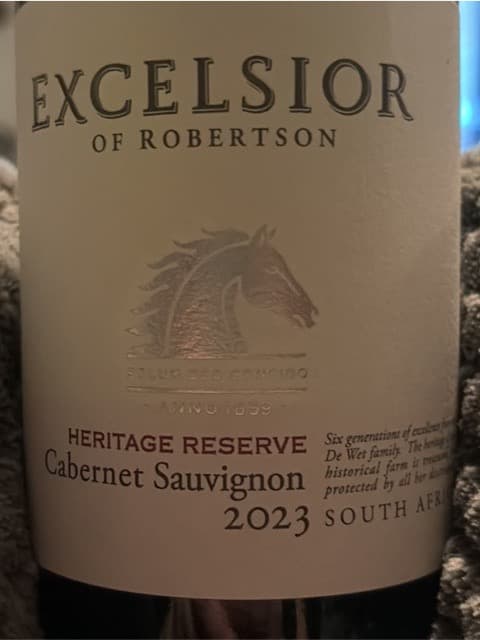 Heritage Reserve Cabernet Sauvignon