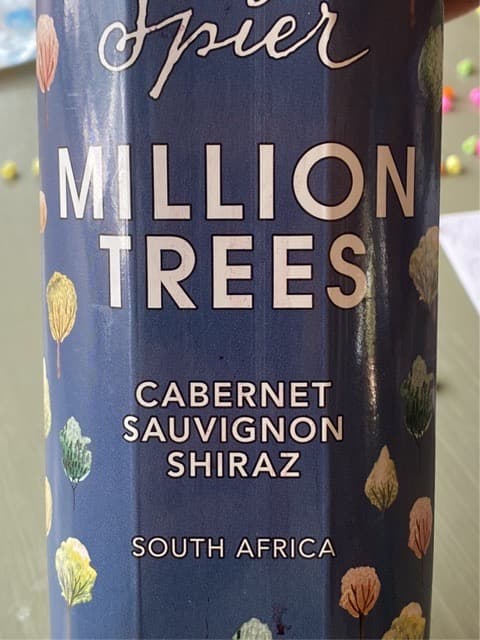 Million Trees Cabernet Sauvignon - Shiraz