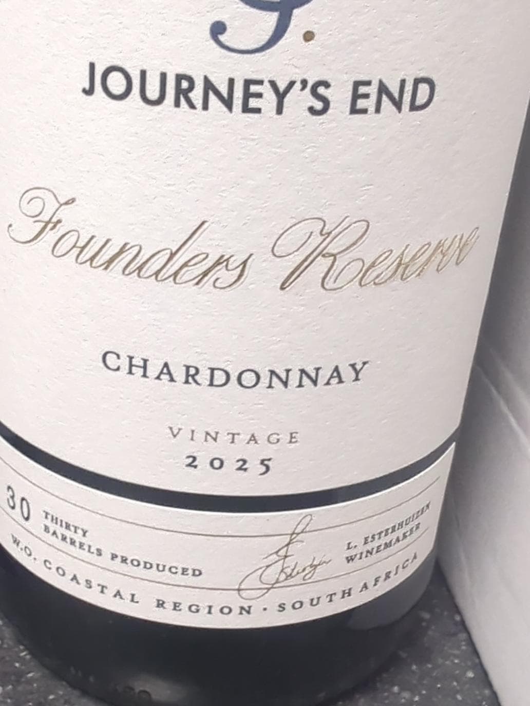 Founders Reserve Chardonnay