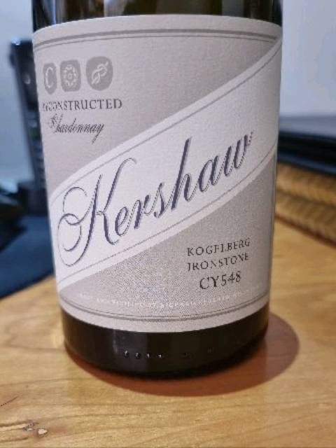 Deconstructed Kogelberg Ironstone CY548 Chardonnay