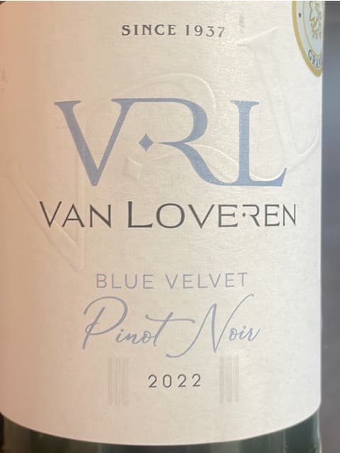 Blue Velvet Pinot Noir