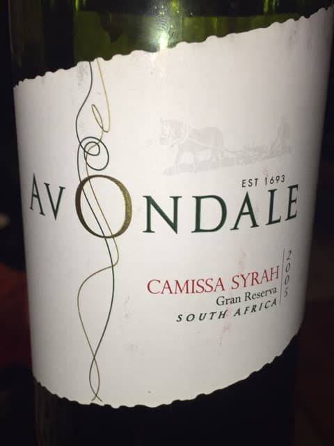 Camissa Gran Reserva Syrah