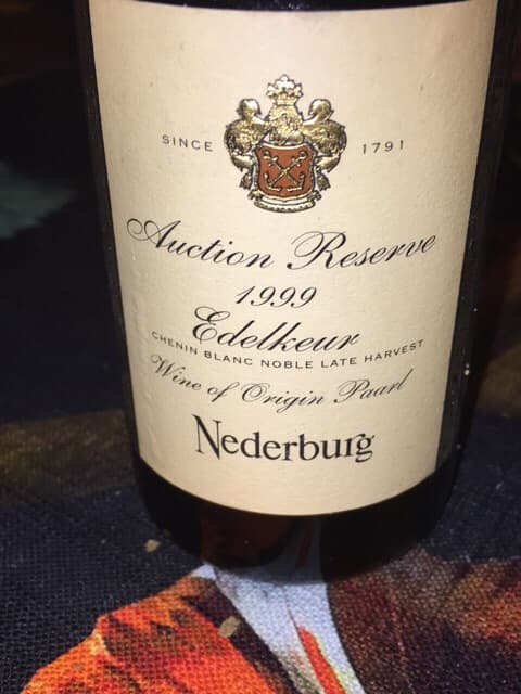 Edelkeur Auction Reserve Noble Late Harvest