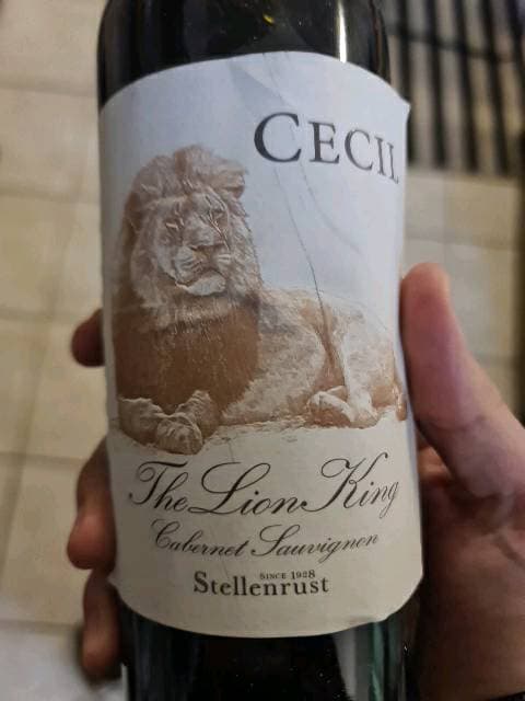 Cecil The Lion King Cabernet Sauvignon