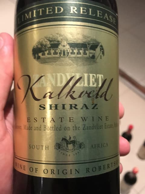 Kalkveld Limited Release Shiraz
