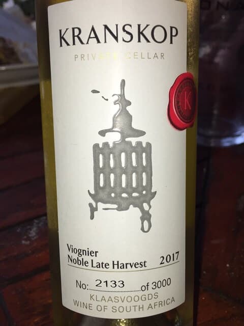 Viognier Noble Late Harvest