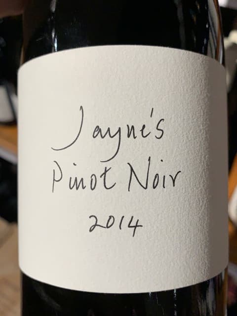 Jayne's Pinot Noir