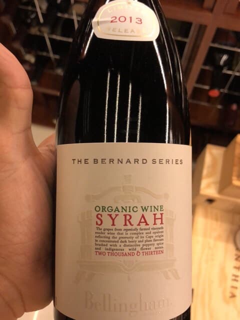 The Bernard Series Organic Syrah