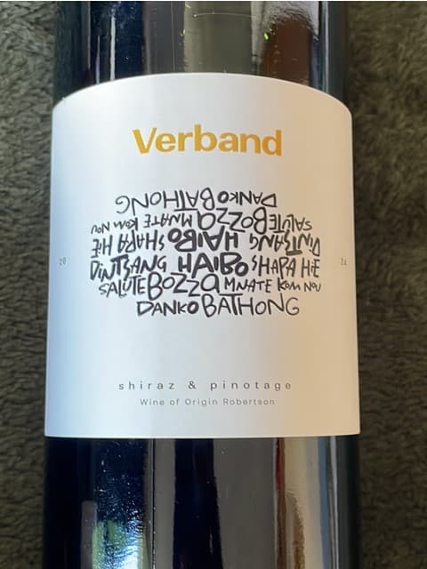 Verband Shiraz - Pinotage