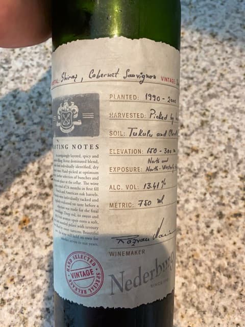 Limited Edition Shiraz - Cabernet Sauvignon