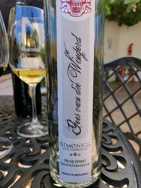 Gees Van Die Wingerd Husk Spirit Gewürztraminer