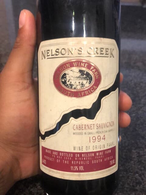 Nelson's Creek Cabernet Sauvignon