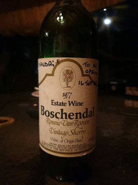 Ronnie Van Rooven Vintage Sherry