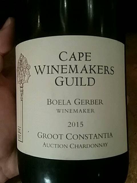 Cape Winemakers Guild	Auction Chardonnay