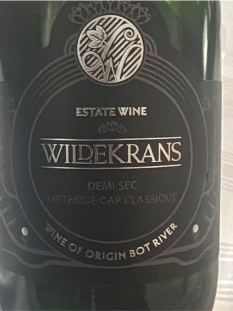 Méthode Cap Classique Demi Sec