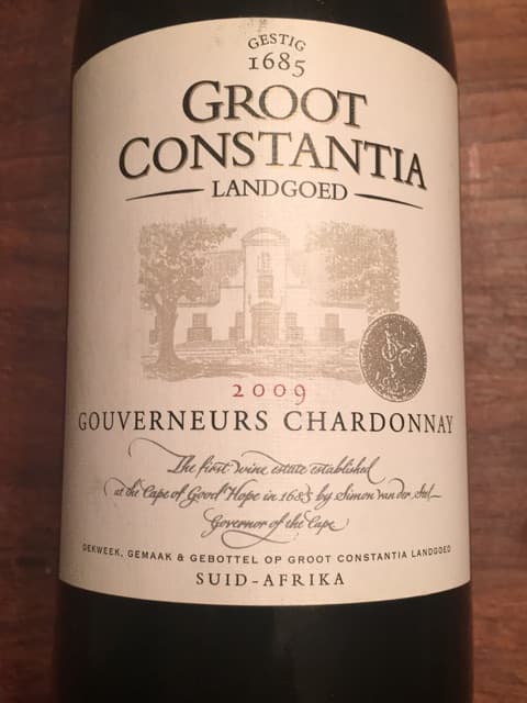 Gouverneurs Chardonnay