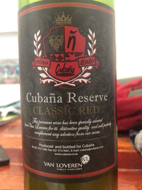 Cubaña Reserve Classic Red