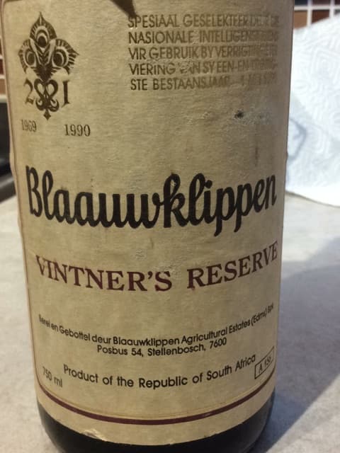 Vintner's Reserve