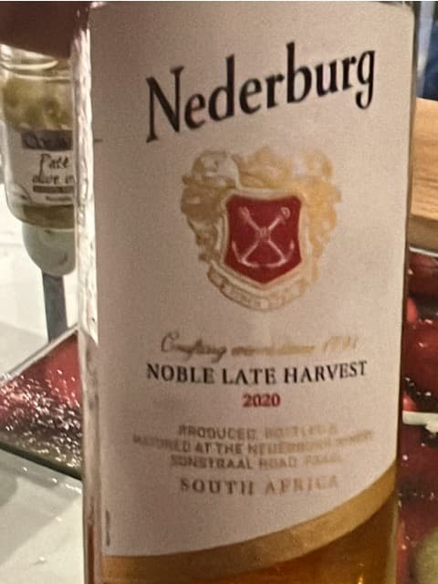 Noble Late Harvest