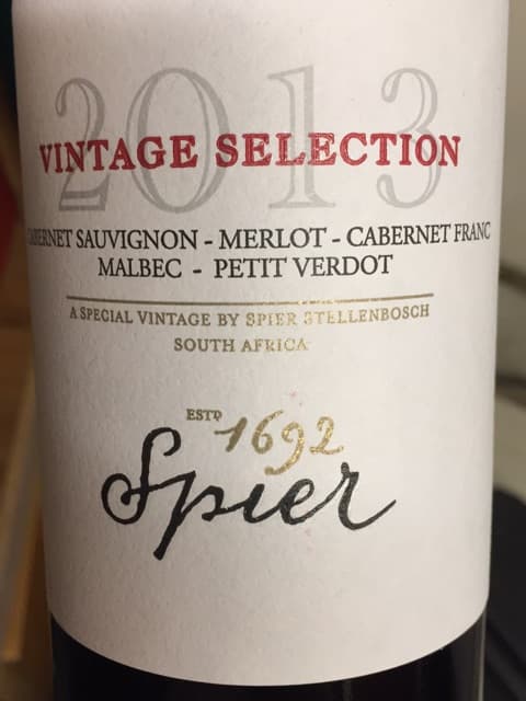 Vintage Selection Malbec - Cabernet Franc - Petit Verdot