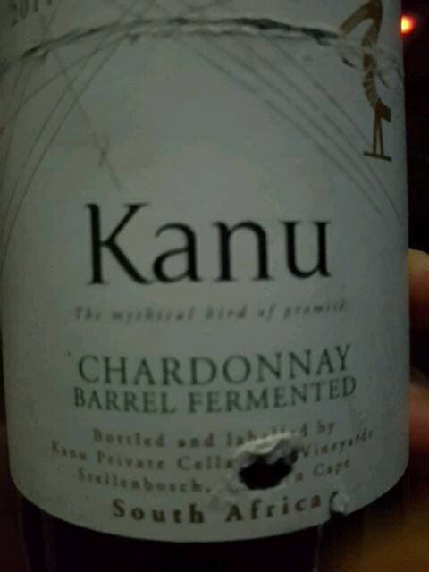 Barrel Fermented Chardonnay