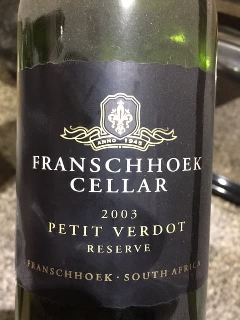 Reserve Petit Verdot