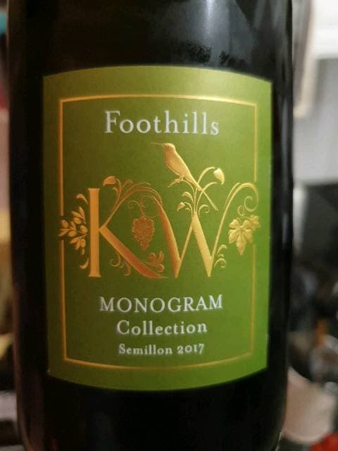 Foothills Monogram Collection Sémillon