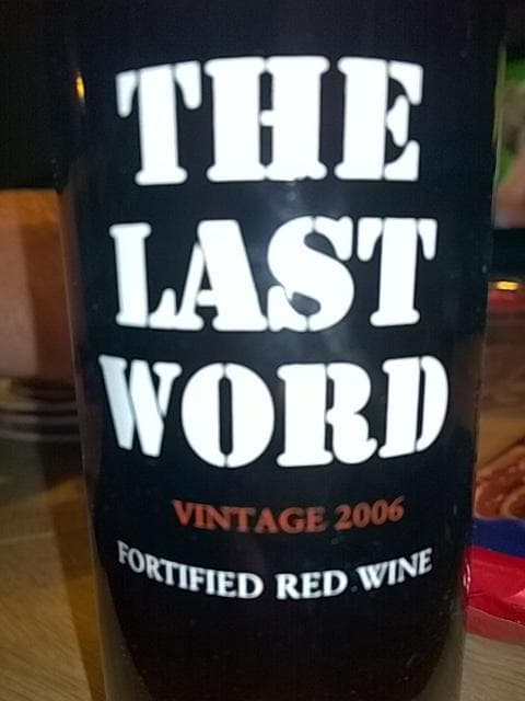 The Last Word Fortified Red