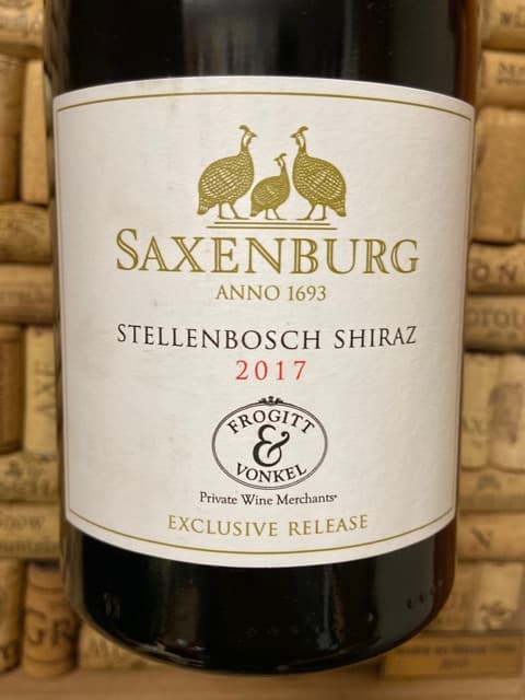 Frogitt & Vonkel Exclusive Release Shiraz