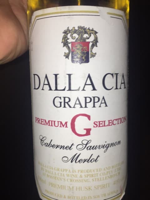 Grappa Premium Selection Cabernet Sauvignon - Merlot