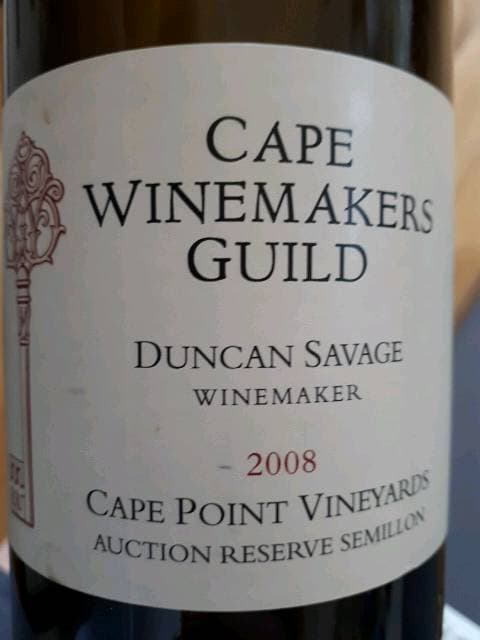 Cape Winemakers Guild Auction Reserve Semillon