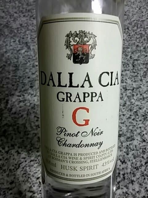 Grappa Pinot Noir - Chardonnay