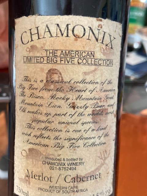 Africa's Heritage Phakalane Cabernet - Merlot