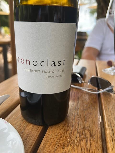 Iconoclast Three Barrels Cabernet Franc