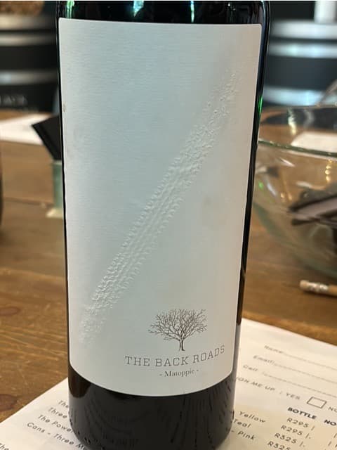 The Back Roads Matoppie